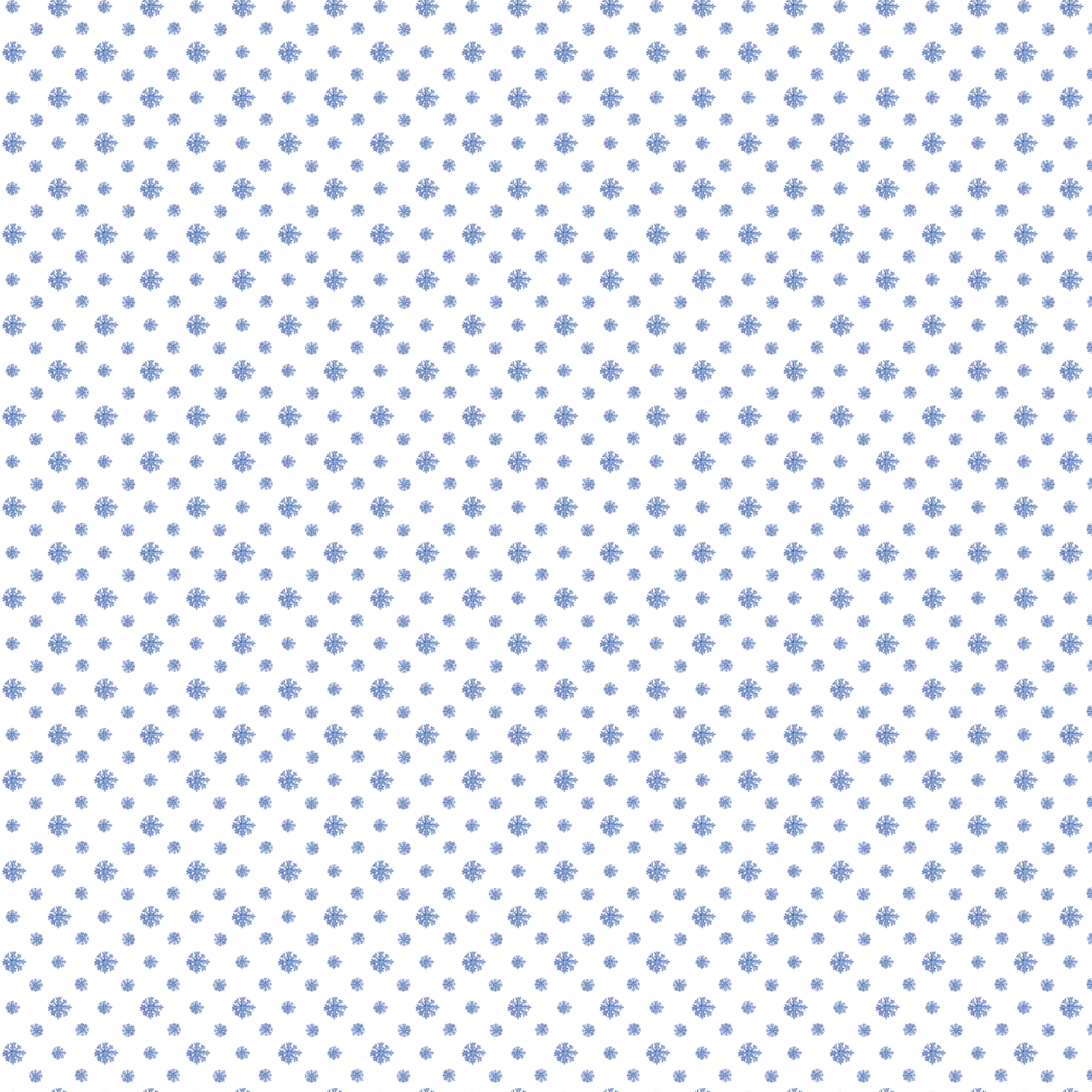 P1222 | Itty Bitty Blue Watercolor Snowflakes Pattern Acrylic Sheets - CMB Pattern Acrylic